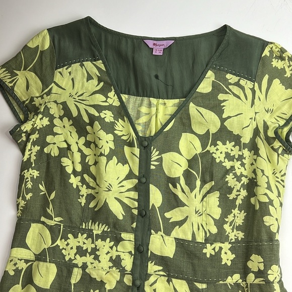 Monsoon Women’s Green Floral Dress - Picture 8 of 10